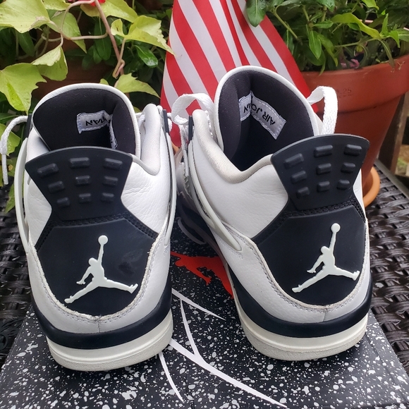 Nike Air Jordan Retro IV 4 Military Black 2022 Men Sz 9 Women sz10.5 sneaker - Picture 5 of 10
